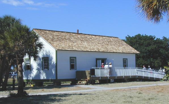 Museum is housed in replica building.